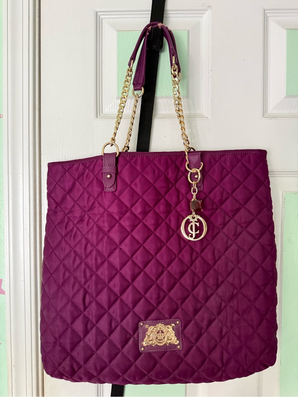 Vintage Juicy Couture Quilted Tote